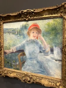 Pierre-Auguste Renoir, Alphonsine Fournaise (1879), featured in the Renoir Exhibition 2026 Renoir and Love in Paris, London, and Boston